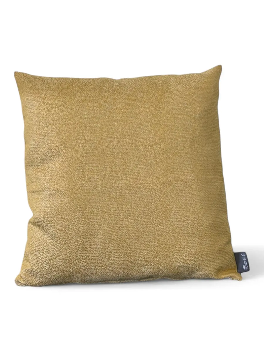 Jacquard Gold cushion – Sunbrella outdoor cushion 45x45