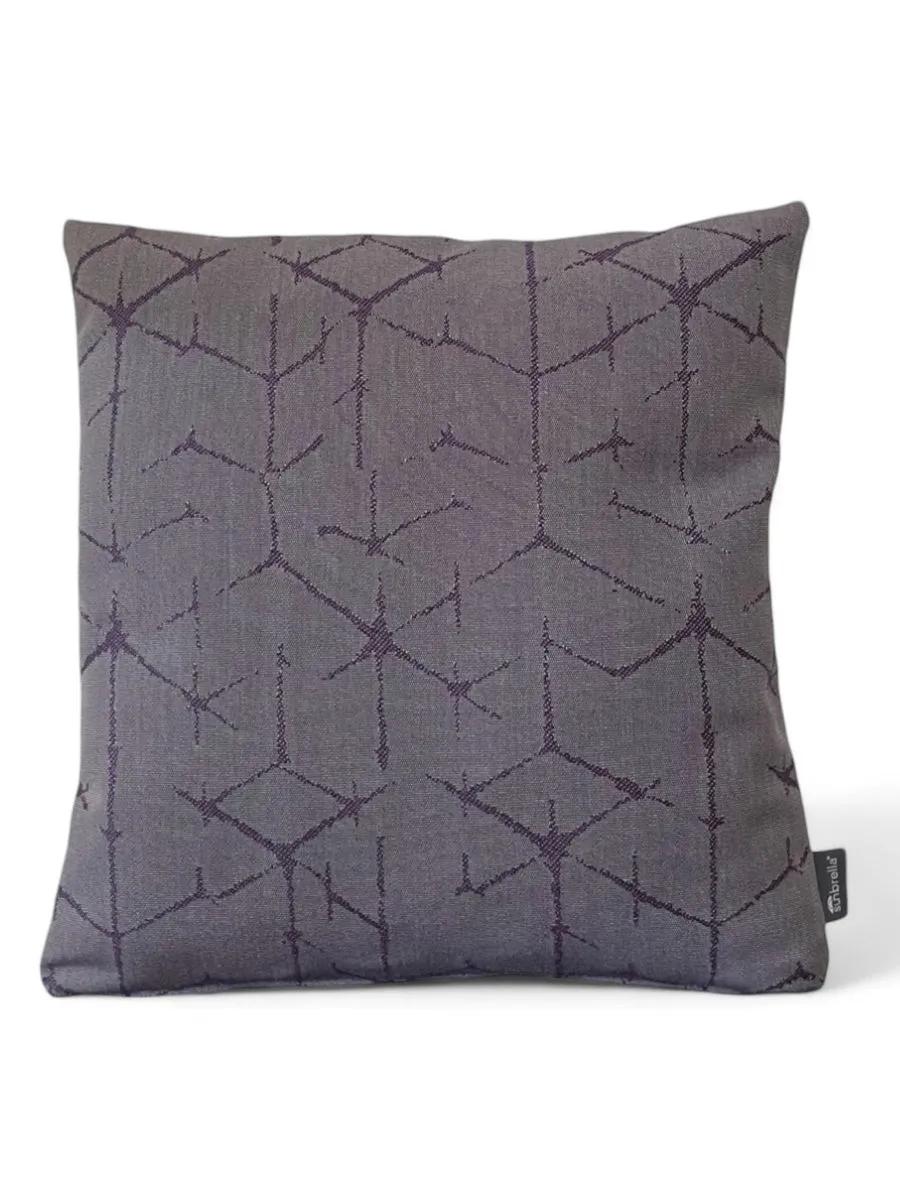 Kanoko Plum cushion – Sunbrella outdoor cushion 45x45