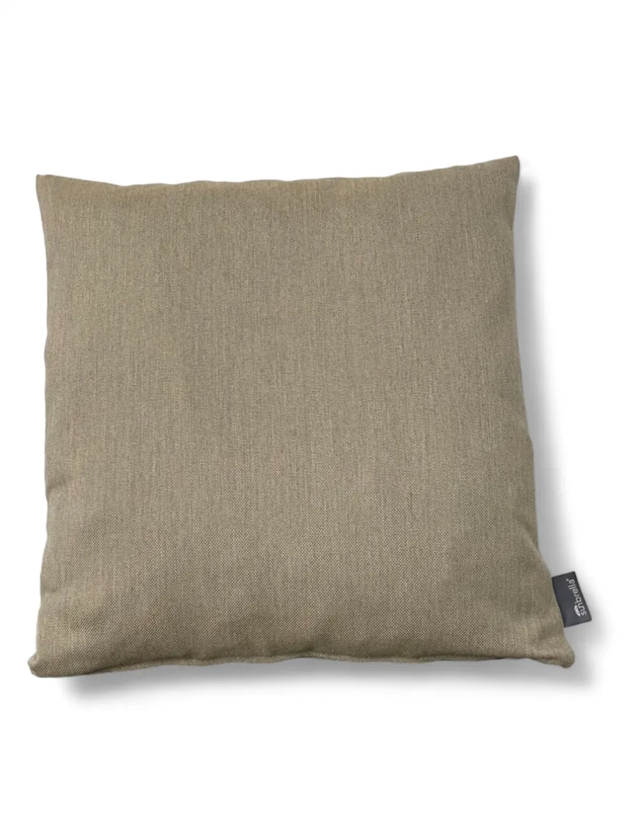 Natté graumel blé cushion – Sunbrella outdoor cushion 45x45
