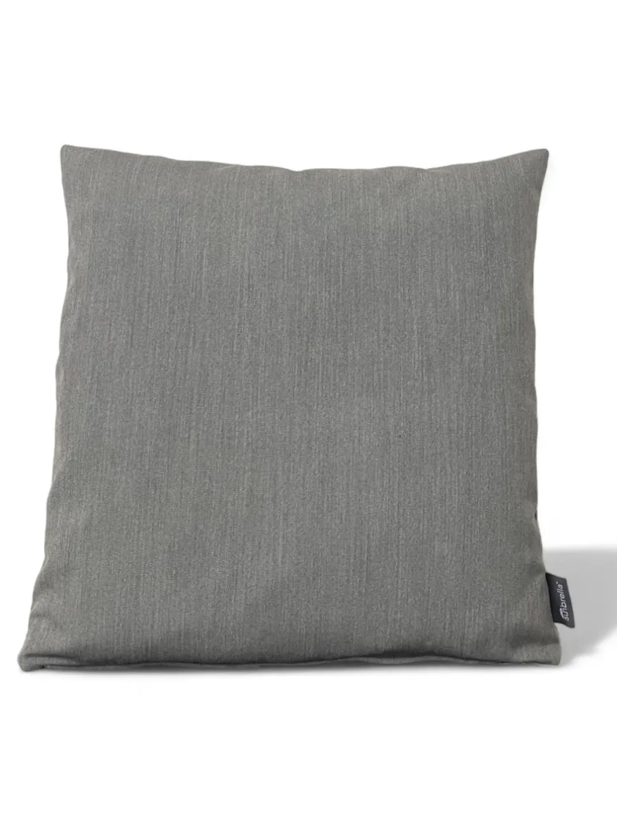 solids lead chiné cushion – Sunbrella outdoor cushion 45x45